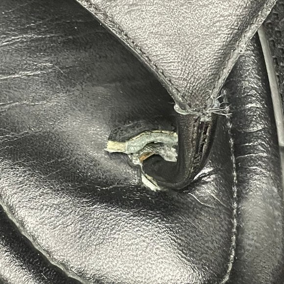 Gucci Men's Guccissima Leather Thong Sandals Flip-Flops Black Size 9 - Picture 2 of 8